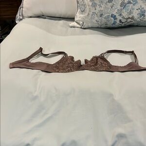 Soma Lace Underwire Bra - Brown